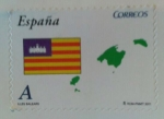 Stamps Spain -  illes balears,islas baleares 2011