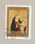 Sellos de Europa - Hungría -  Virgen con niño