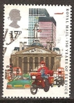 Stamps : Europe : United_Kingdom :  350 Años de Royal Mail Servicio Público Postal.