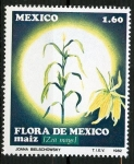 Stamps : America : Mexico :  Maiz