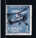 Sellos de Europa - Espaa -  Edifil  1401  L Aniver. de la Aviación Española.  