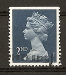 Stamps United Kingdom -  Isabel II / Margen superior sin dentado / Heliograbado.