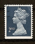 Stamps : Europe : United_Kingdom :  Isabel II / Margen inferior sin dentado / Heliograbado.
