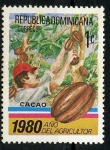 Stamps : America : Dominican_Republic :  Plantas alimenticias