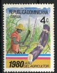 Stamps : America : Dominican_Republic :  Productos agricolas