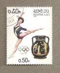 Sellos de Asia - Laos -  Juegos Olímpicos Corea 1988