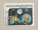 Stamps Laos -  Ingenios espaciales