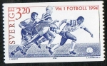 Stamps Sweden -  Fotboll 1994