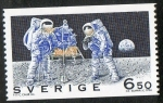 Stamps : Europe : Sweden :  Astronautas
