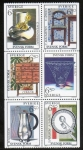 Stamps : Europe : Sweden :  Michel 1828/33 Swedish design 6 v