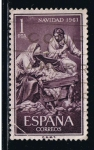 Stamps Spain -  Edifil  1400  Navidad´61.  