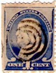 Stamps : America : United_States :  EEUU 1887