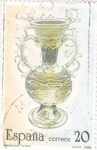 Stamps Spain -  Artesanía Española Vidrio - Anadalucía s.XVIII    (C)