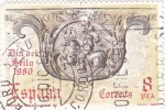 Sellos de Europa - Espaa -  Día del sello -correo a caballo s.XIV   (C)