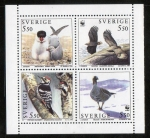 Stamps Sweden -  Michel 1847/50  WWF, brids 4 v