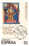 Stamps Spain -  VIII Centenario de las Cortes de León   (C)