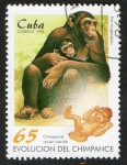 Stamps : America : Cuba :  Chimpance