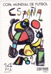 Stamps Spain -  Copa mundial de futbol  España-82   (C)