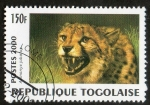 Stamps : Africa : Togo :  Mamíferos.