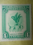 Sellos de America - Colombia -  MASDEVALLIA  NYCTERINA-Colombia 1874  U.P:U. 1949