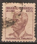 Sellos de America - Brasil -  Almirante Maurity.