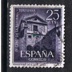 Stamps Spain -  Edifil  1428  IV Cente. de la Reforma Teresiana.  