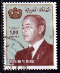 Stamps Morocco -  Hasan II