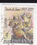 Stamps Spain -  Juan de Juni 1507-1577    (C)