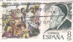 Stamps Spain -  Tiziano 1477-1576    (C)