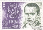 Stamps Spain -  Federico Gracía Lorca    (C)
