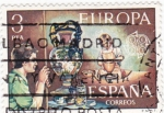 Stamps Spain -  Jarrón de talavera    (C)