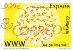 Stamps Spain -  Día de Internet   (C)