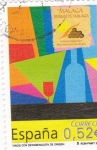 Stamps Spain -  vinos con denominación de origen -Málaga    (C)