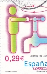 Stamps Spain -  Valores cívicos - Ahorro de agua   (C)