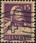 Stamps : Europe : Switzerland :  EFIGIE DE GUILLERMO TELL 1914-18. Y&T Nº 141
