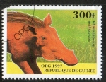 Stamps Guinea -  Michel 1632. Mamíferos.