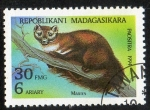Stamps : Africa : Madagascar :  Michel 1705 .Mamíferos.