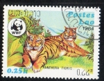 Stamps : Asia : Laos :  Michel 710 .Mamíferos.