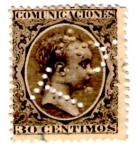 Stamps : Europe : Spain :  España 1889