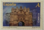 Stamps Spain -  arco de santa maria (Burgos) 2012