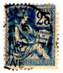Stamps : Europe : France :  France 1900