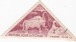 Stamps Chad -  pinturas rupestres