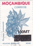 Stamps Mozambique -  Ricinus comunis
