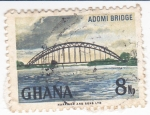 Sellos de Africa - Ghana -  Adomi Bridge