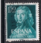 Stamps Spain -  Edifil  1329  II Cente. del nacimiento de Leandro Fernández de Moratín.  