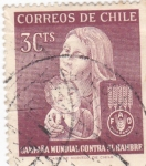 Stamps Chile -  Campaña mundial contra el hambre
