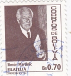 Stamps Bolivia -  Simón Martinic