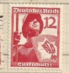 Stamps Germany -  Soldado