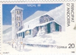 Stamps Andorra -  Nadal 1988