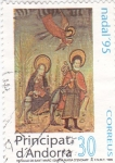 Sellos de Europa - Andorra -  Nadal 1995